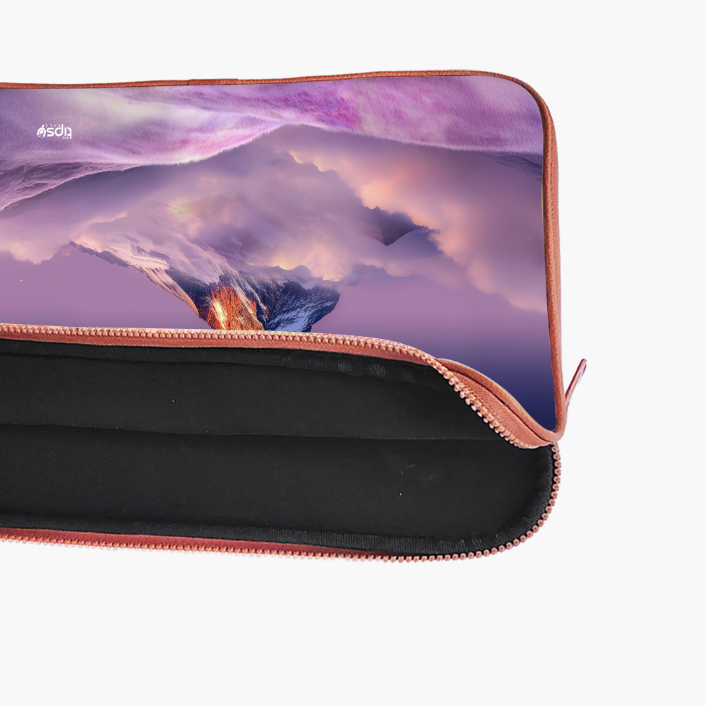 "LAVENDER DUSK" -Laptop Sleeves:Bold Modern Design for Every Size