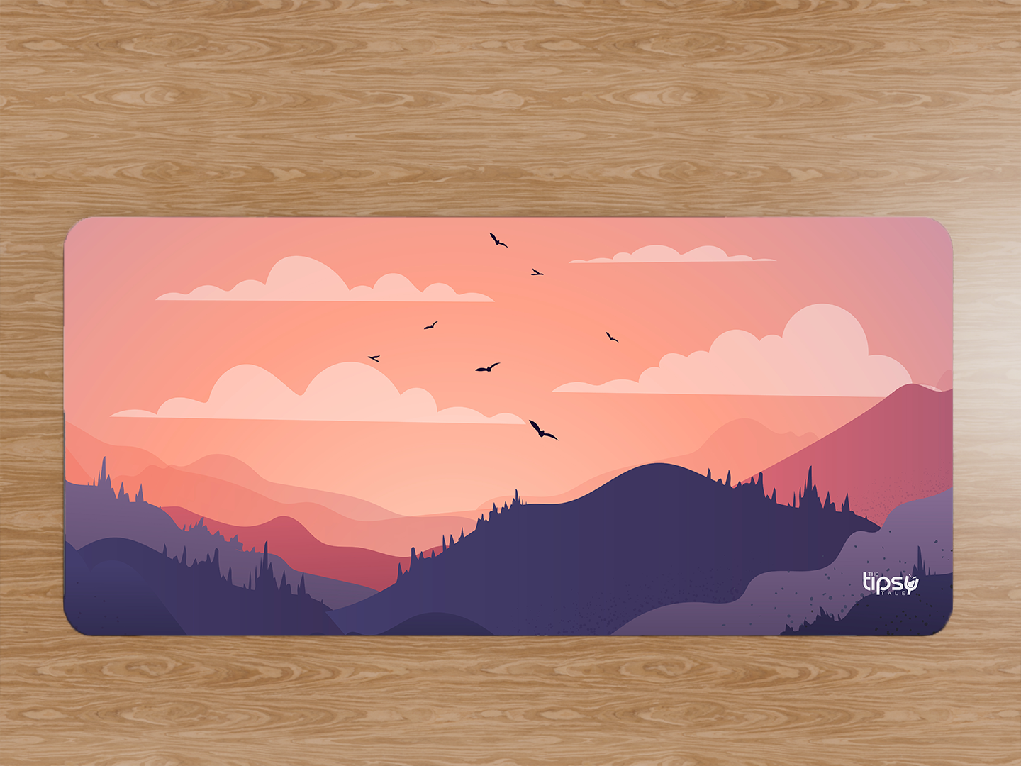 "ANIMATTED NATURE VIEW" Gaming Mousepad Elevate Your Gaming Experience
