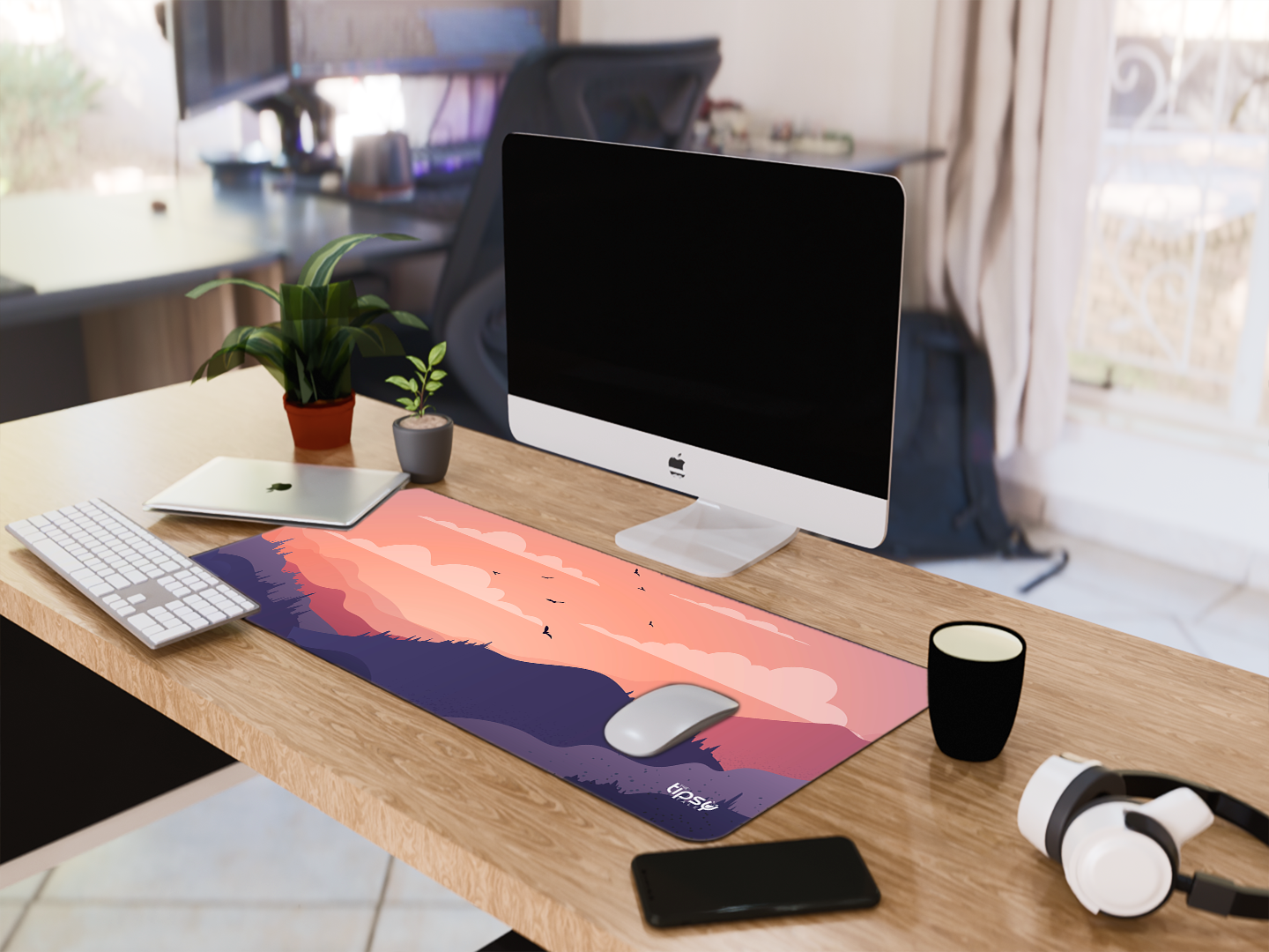 "ANIMATTED NATURE VIEW" Gaming Mousepad Elevate Your Gaming Experience