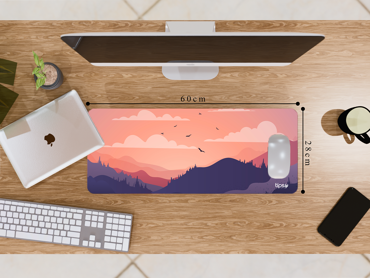 "ANIMATTED NATURE VIEW" Gaming Mousepad Elevate Your Gaming Experience
