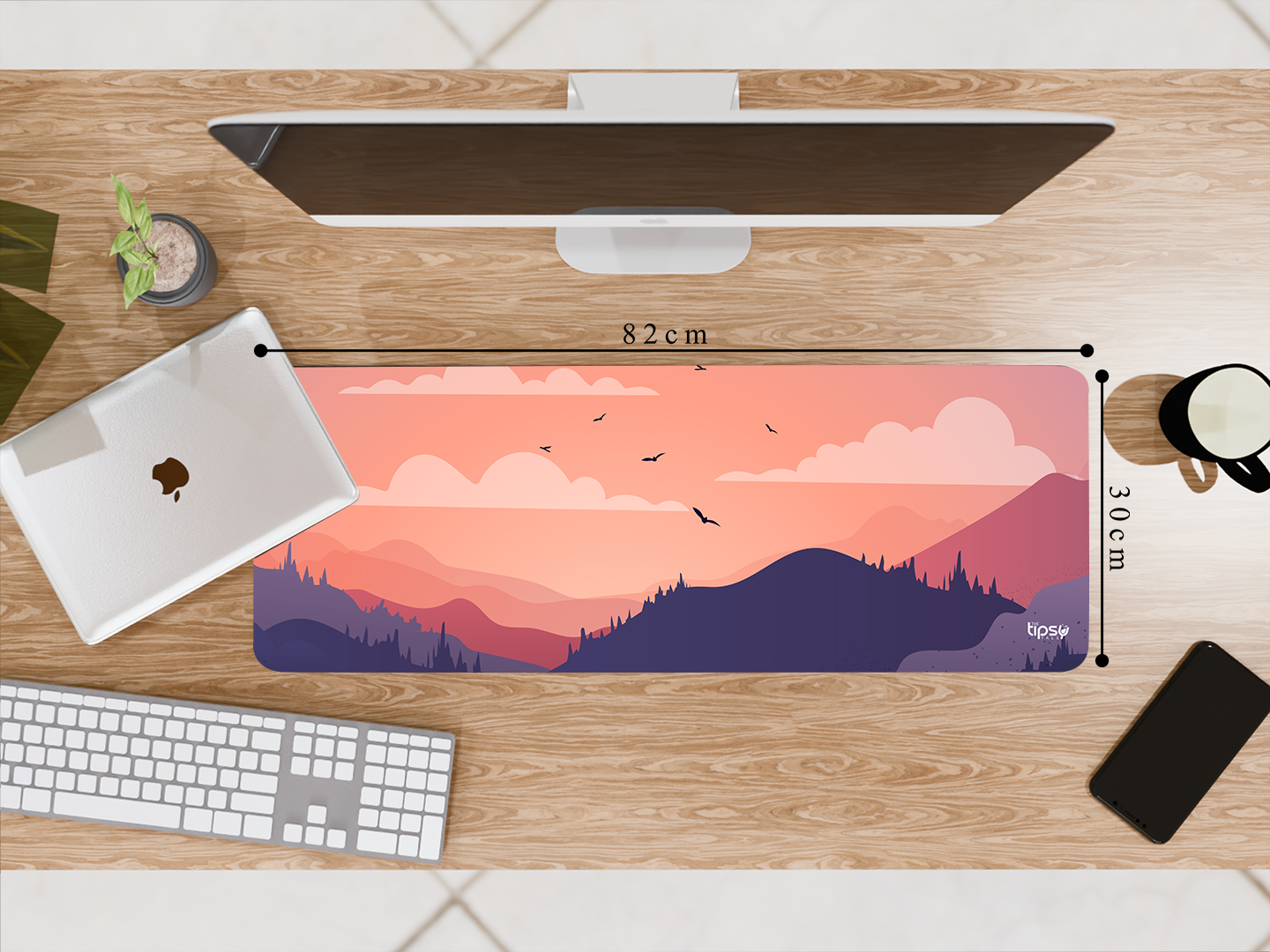 "ANIMATTED NATURE VIEW" Gaming Mousepad Elevate Your Gaming Experience