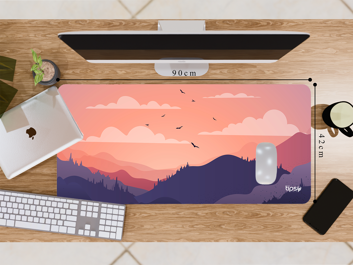 "ANIMATTED NATURE VIEW" Gaming Mousepad Elevate Your Gaming Experience