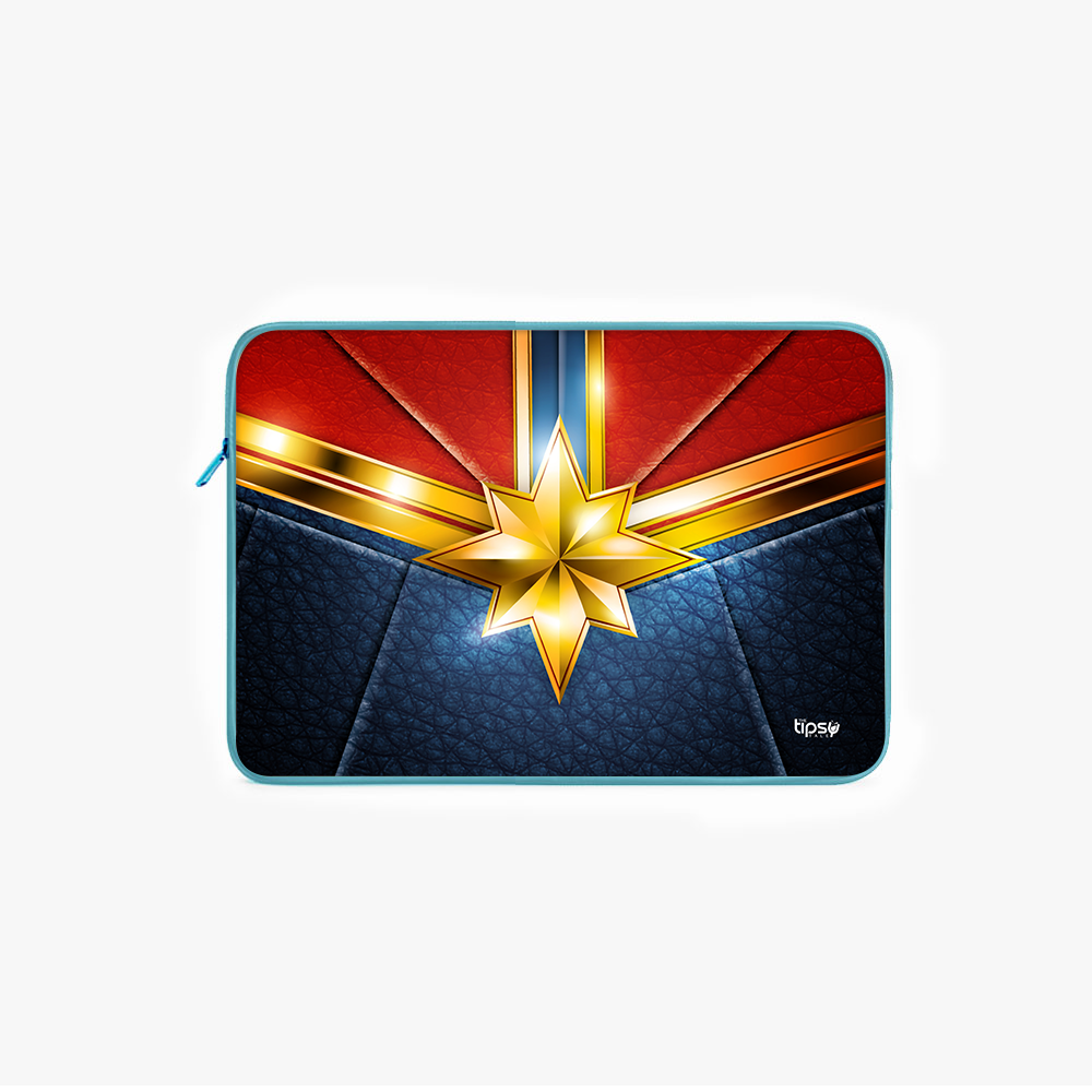 "CAPTAIN MARVEL" -Laptop Sleeves:Bold Modern Design for Every Size
