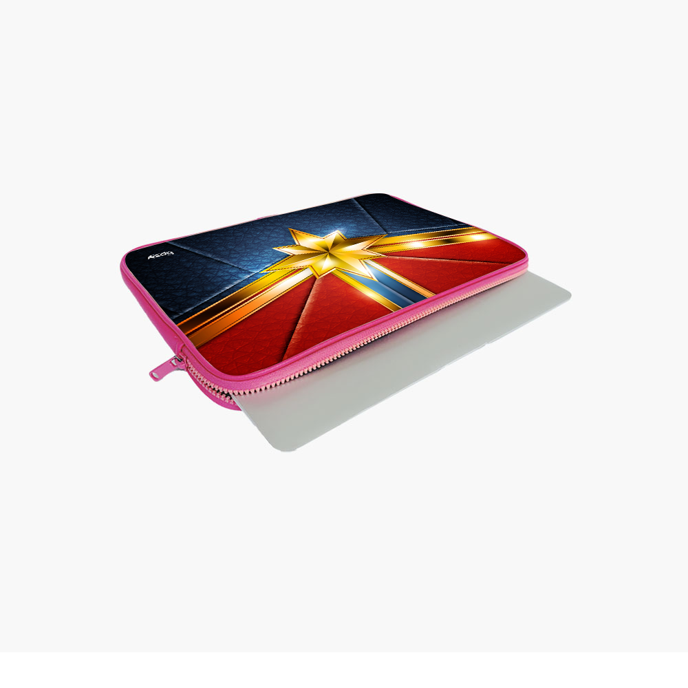 "CAPTAIN MARVEL" -Laptop Sleeves:Bold Modern Design for Every Size