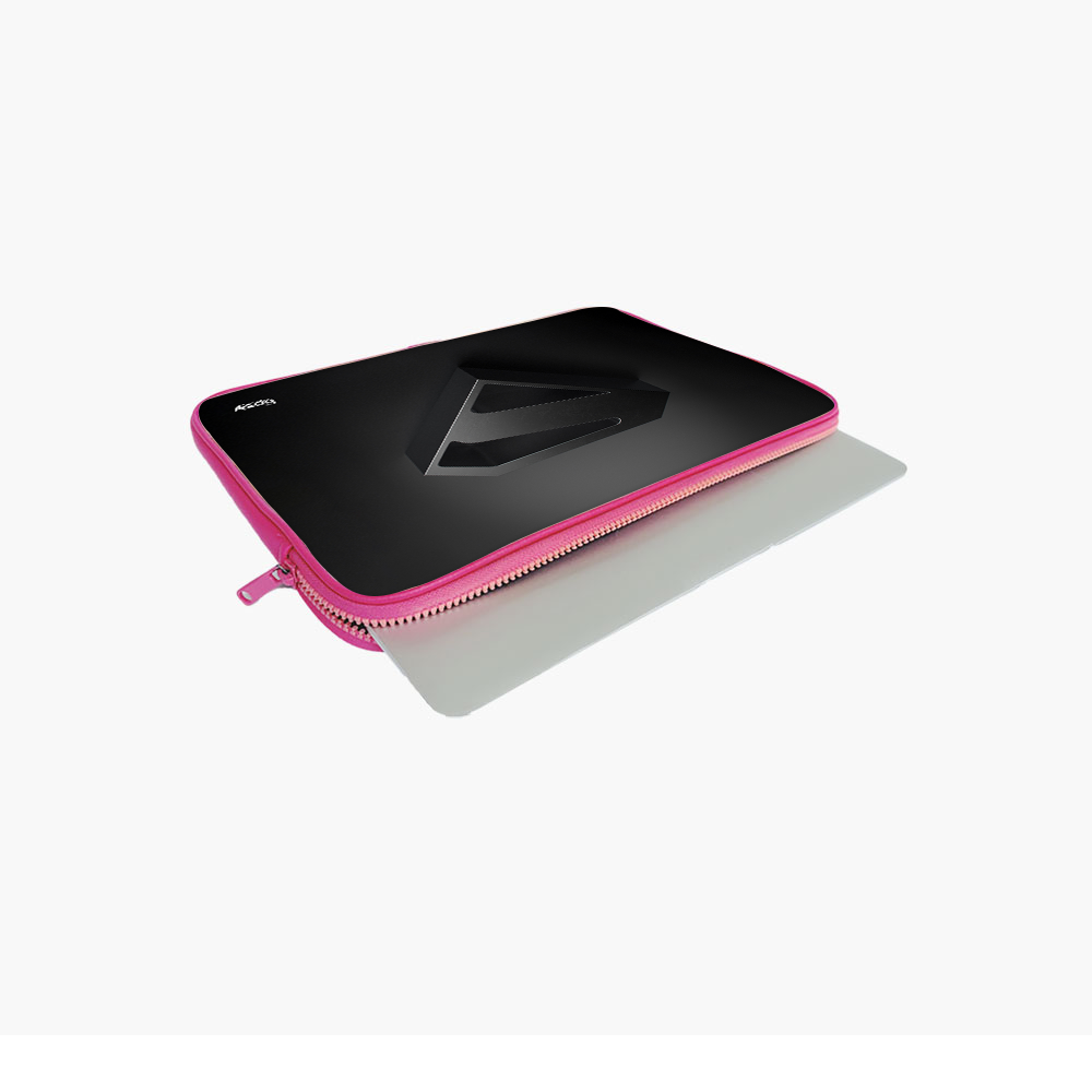 "SUPERMAN-BLACK EDITION" -Laptop Sleeves:Bold Modern Design for Every Size