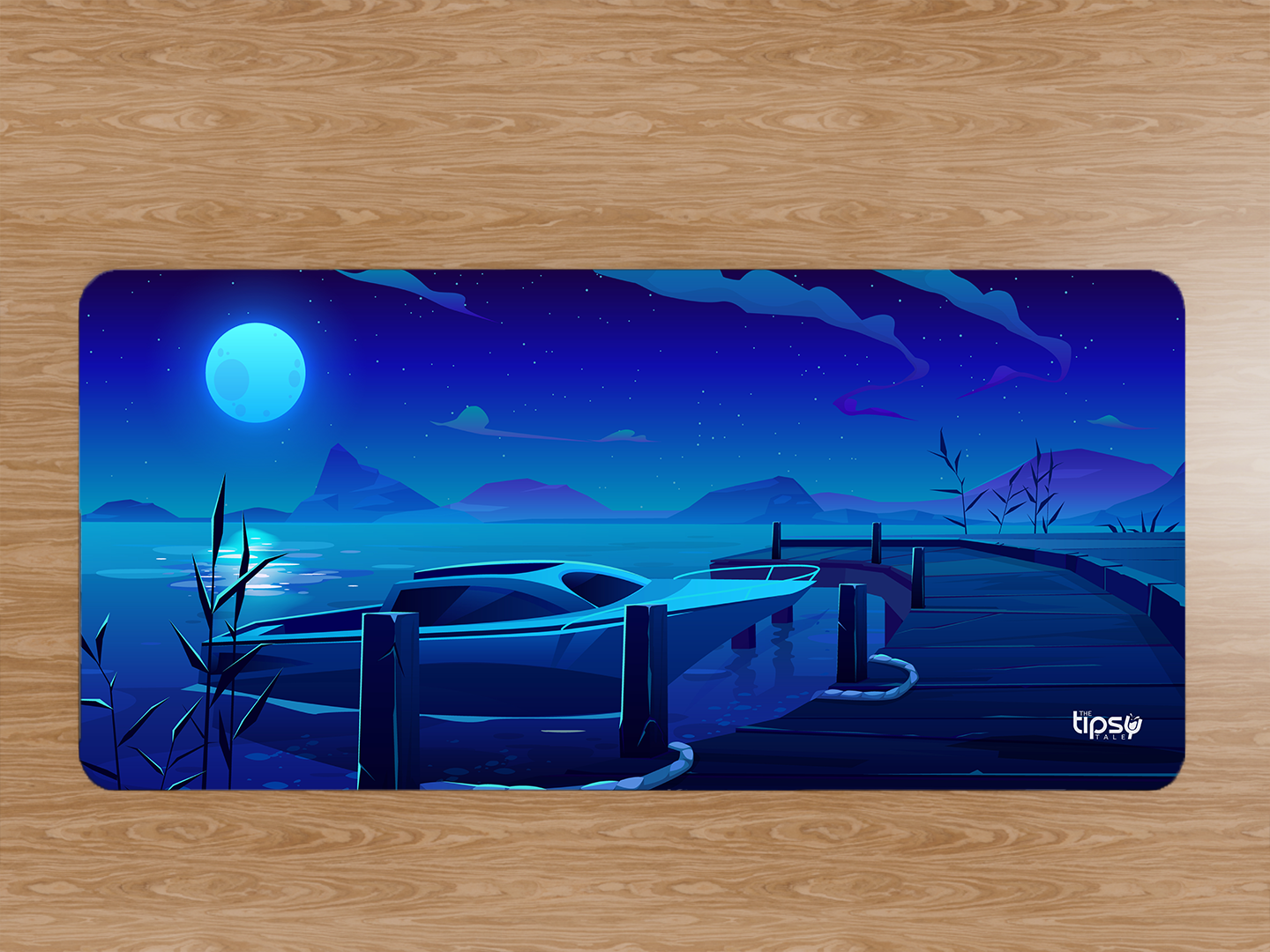 "IN THE DARK- BOAT VERSION" Gaming Mousepad Elevate Your Gaming Experience