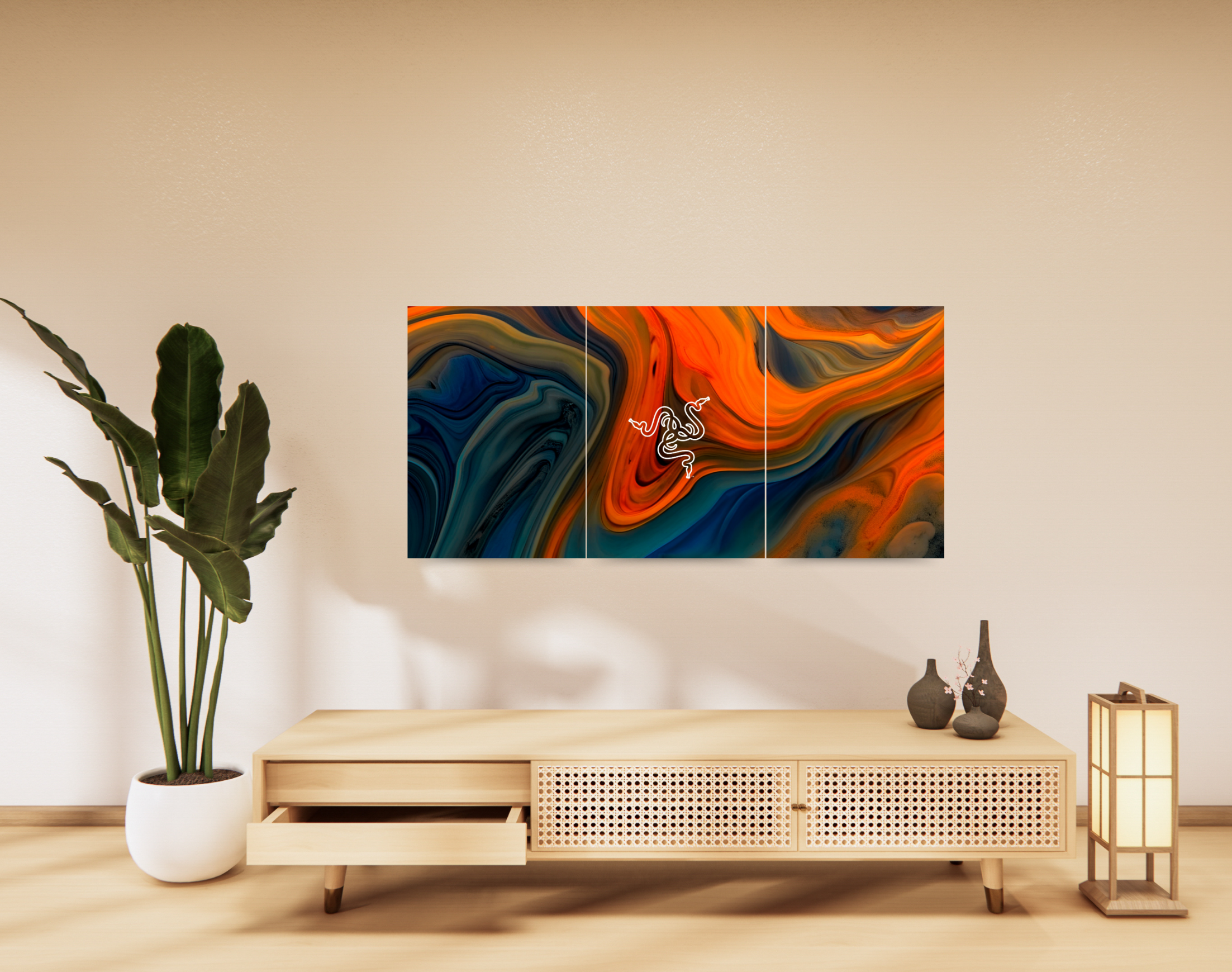 "WAVE PAINT: ART"- Shiny & Sturdy Metallic Poster Art That Pops & Sticks