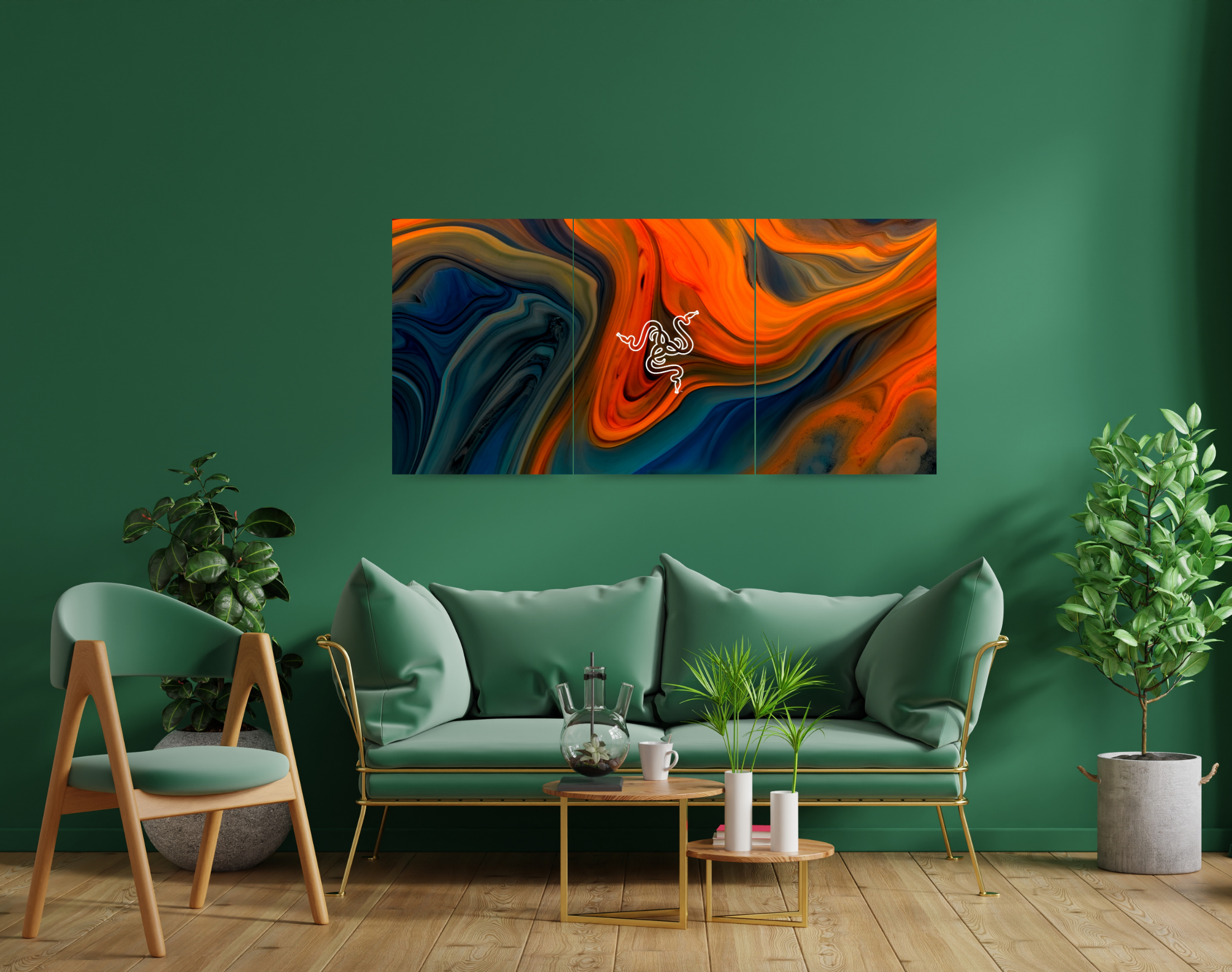 "WAVE PAINT: ART"- Shiny & Sturdy Metallic Poster Art That Pops & Sticks