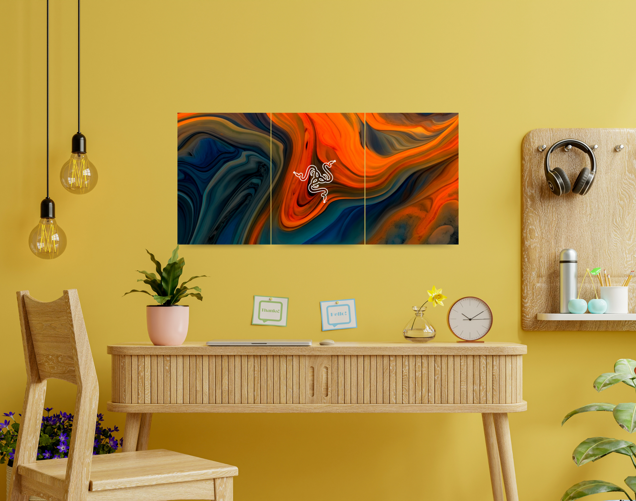 "WAVE PAINT: ART"- Shiny & Sturdy Metallic Poster Art That Pops & Sticks