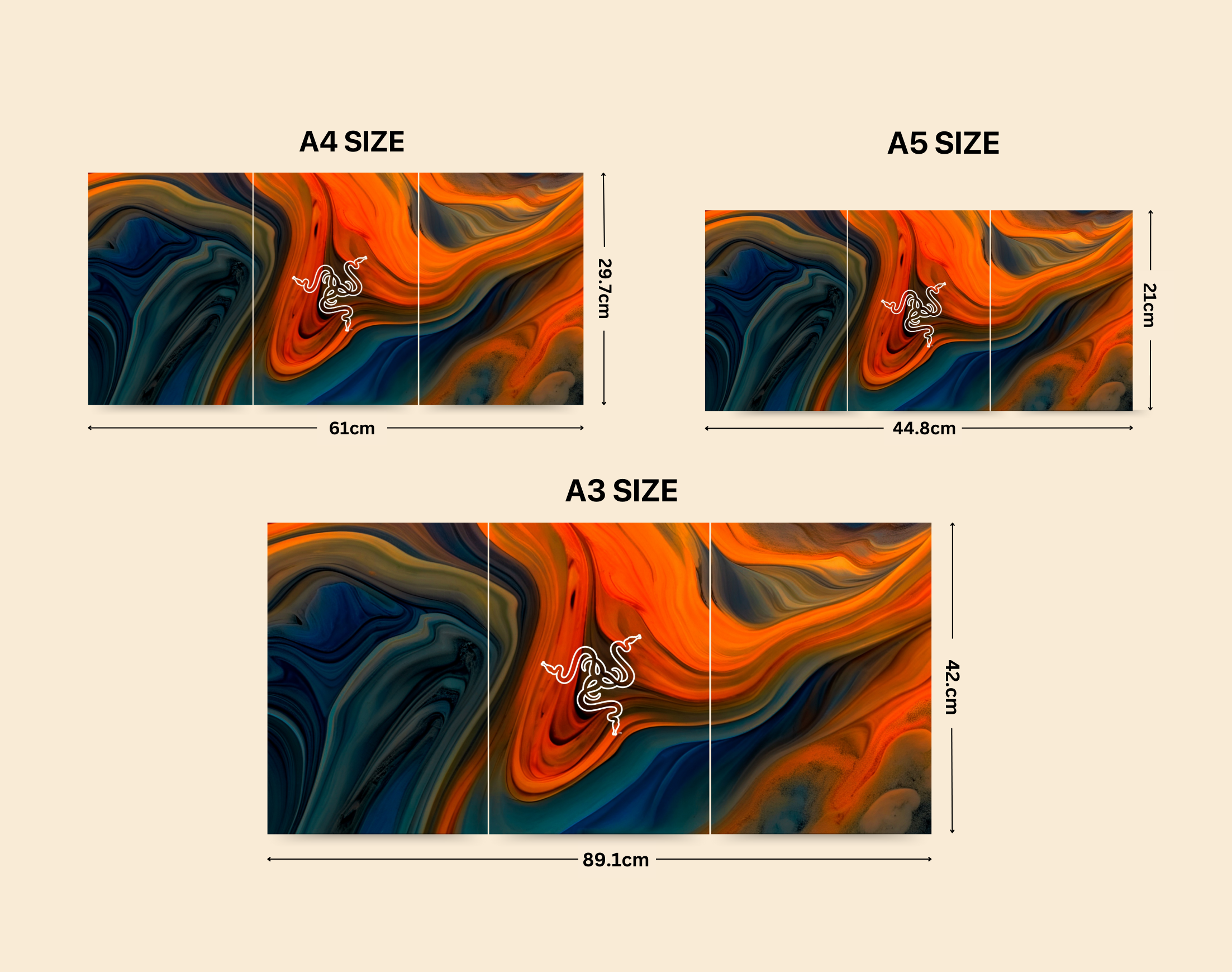 "WAVE PAINT: ART"- Shiny & Sturdy Metallic Poster Art That Pops & Sticks