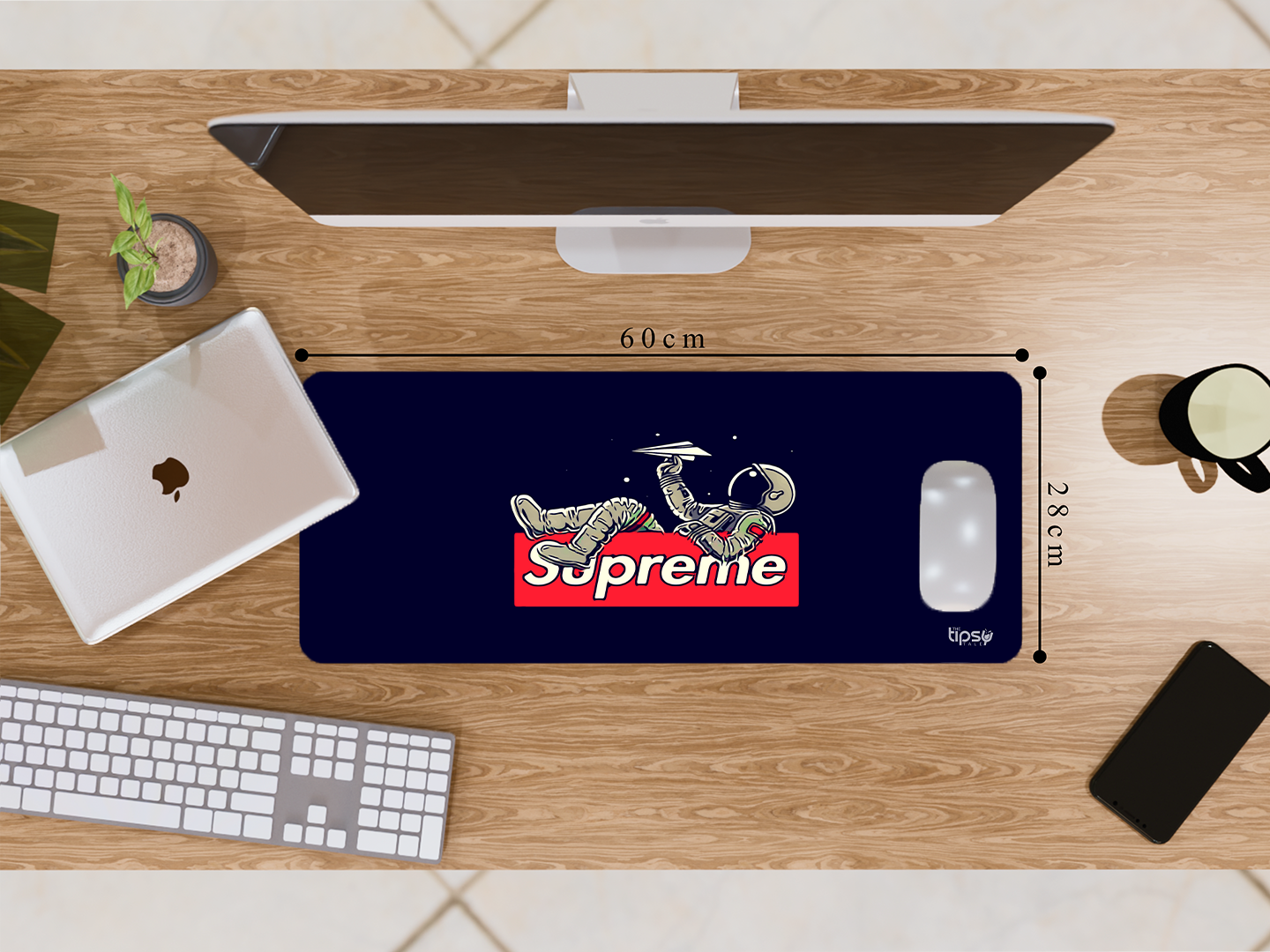 "Supreme Astronaut" Gaming Mousepad Elevate Your Gaming Experience