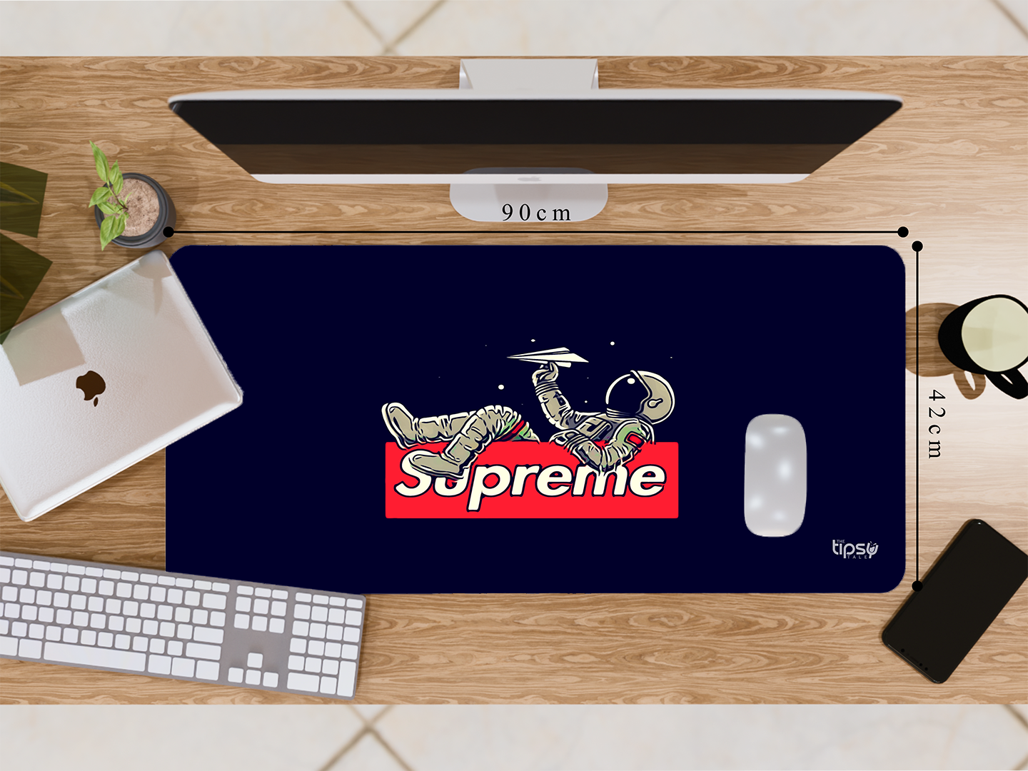 "Supreme Astronaut" Gaming Mousepad Elevate Your Gaming Experience