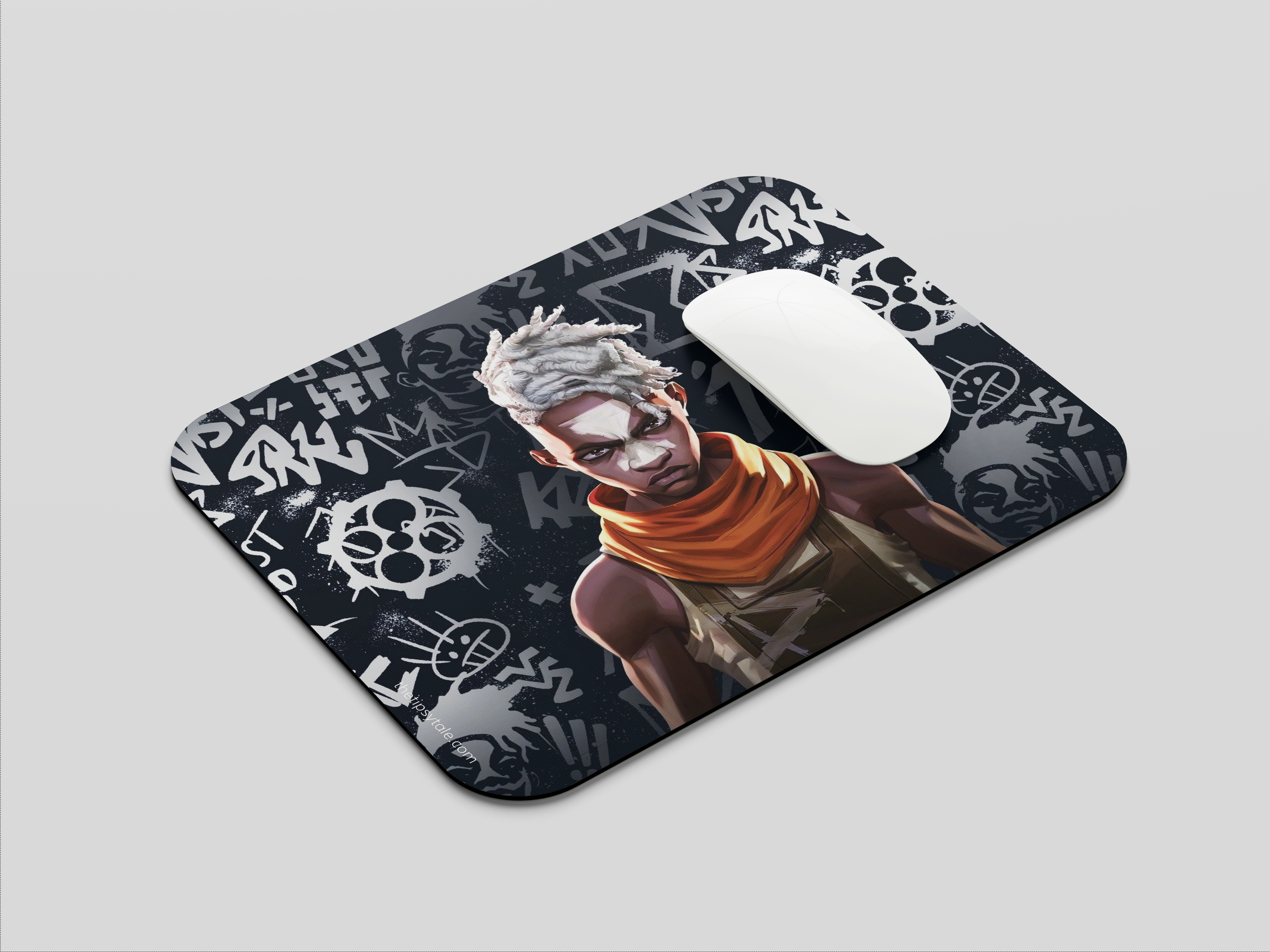 "EKKO - ARCANE- ENTERTAINMENT EDITION" Mousepad Enhance Your Workspace with Style