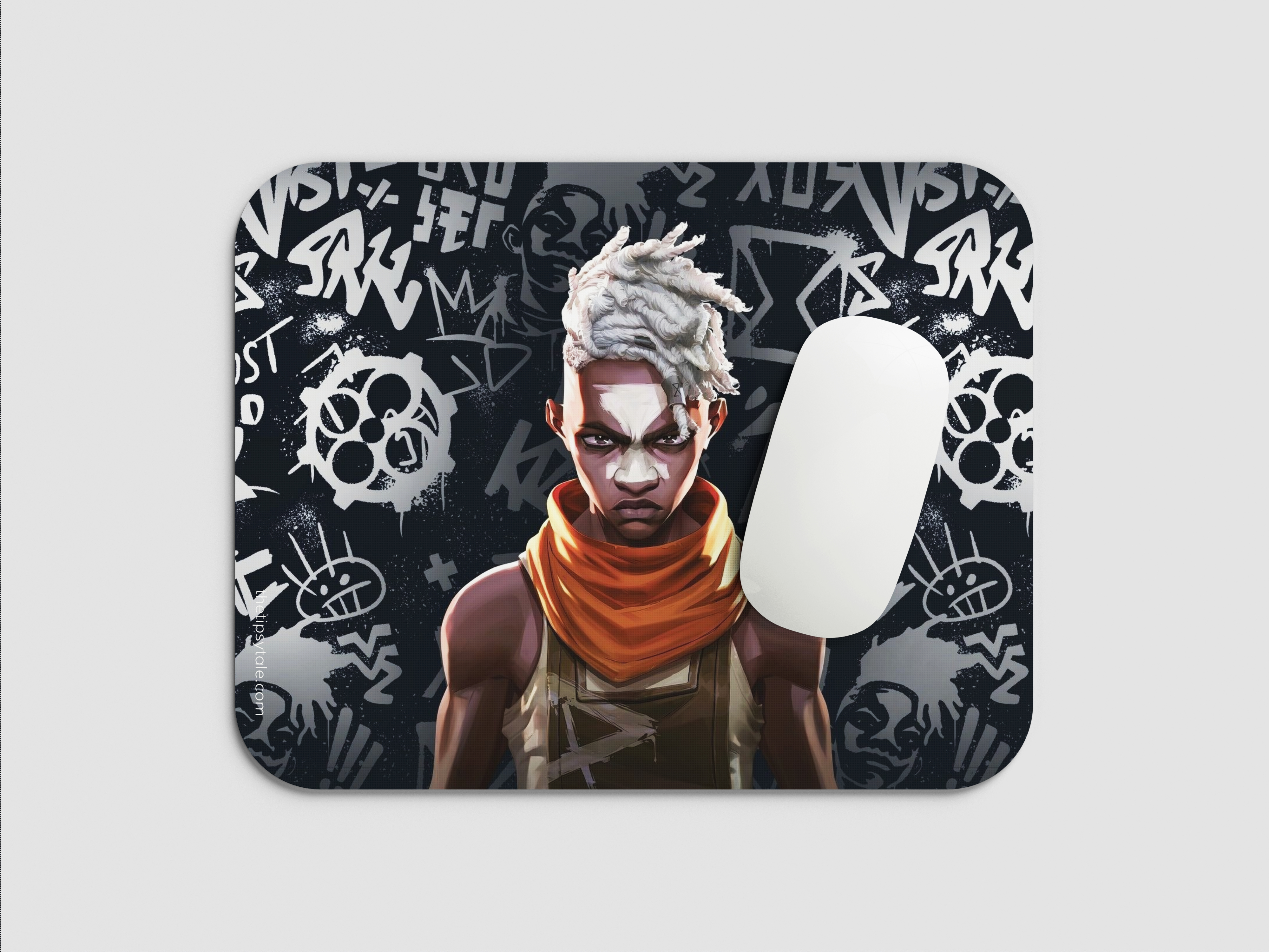 "EKKO - ARCANE- ENTERTAINMENT EDITION" Mousepad Enhance Your Workspace with Style