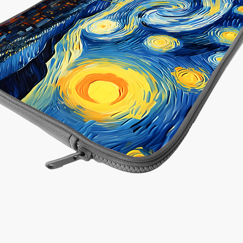 "CELESTIAL ART" -Laptop Sleeves:Bold Modern Design for Every Size