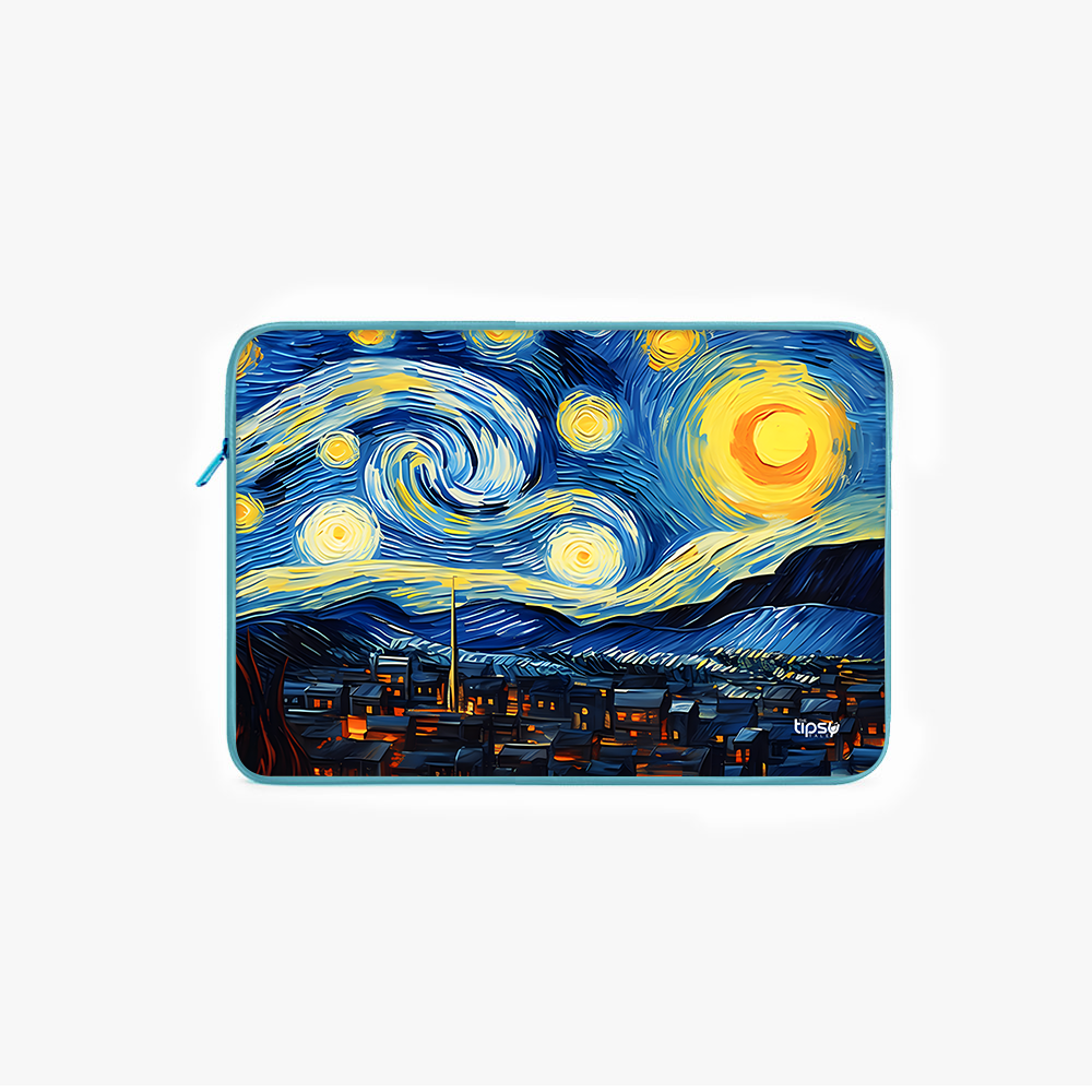 "CELESTIAL ART" -Laptop Sleeves:Bold Modern Design for Every Size