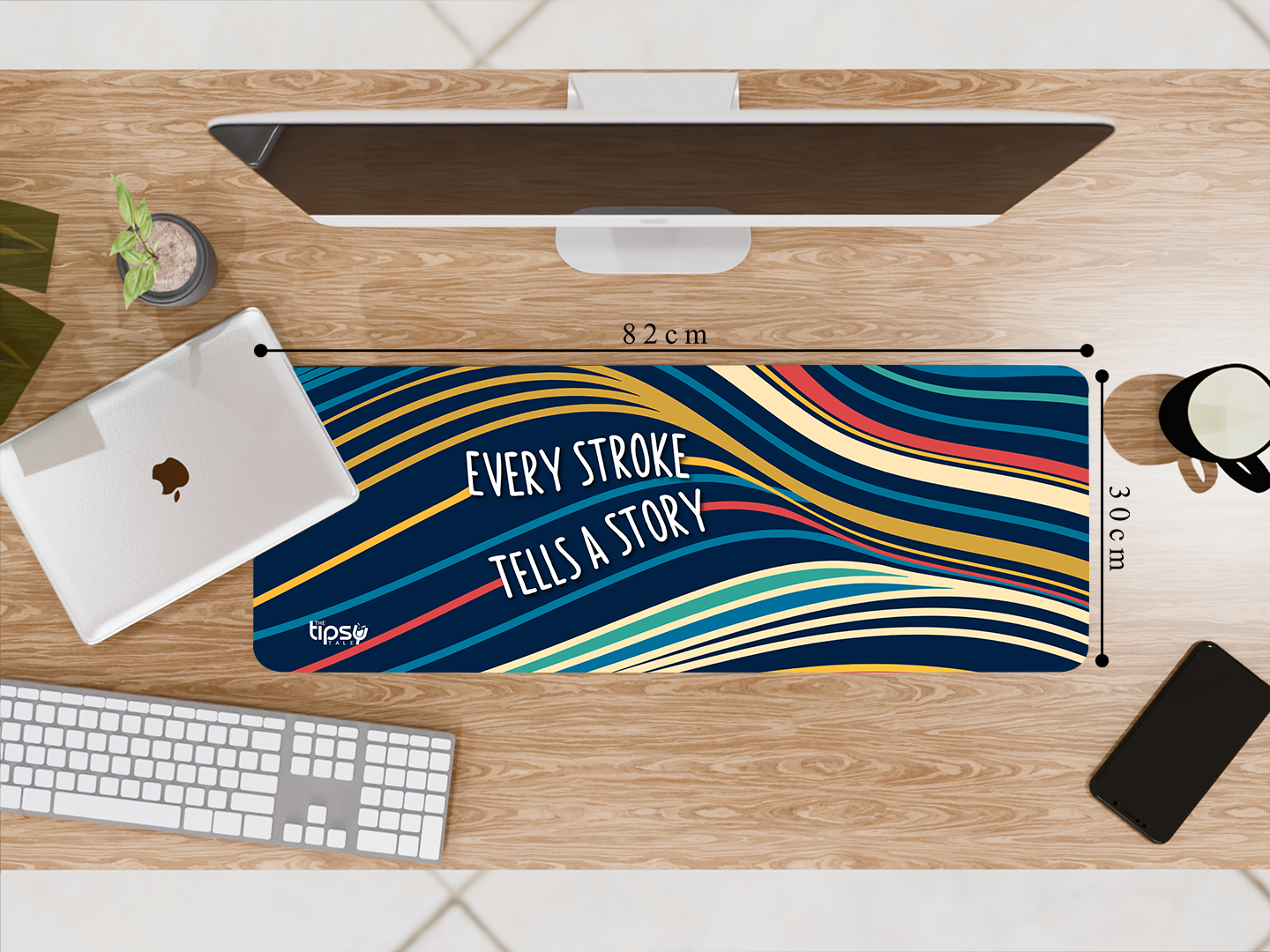 "Artistic Vibe" Gaming Mousepad Elevate Your Gaming Experience