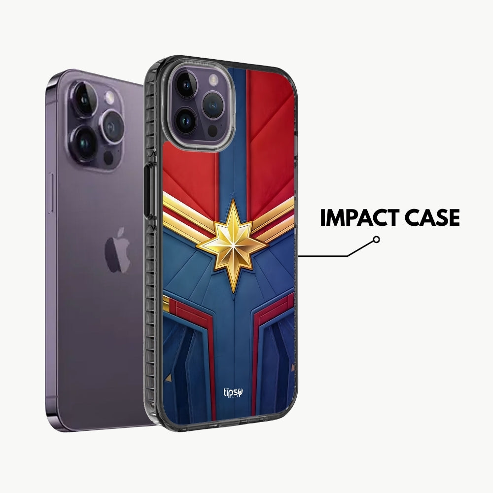"Captain marvel" -Mobile Covers Shock Resistant, Slim & Stylish Cases