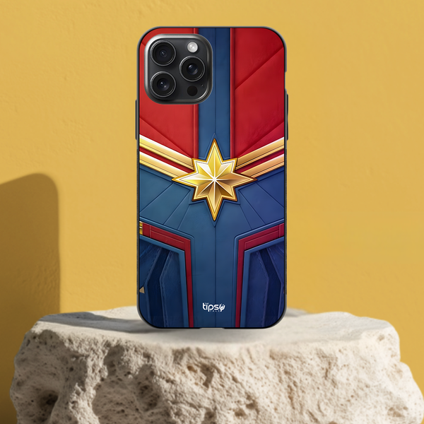 "Captain marvel" -Mobile Covers Shock Resistant, Slim & Stylish Cases