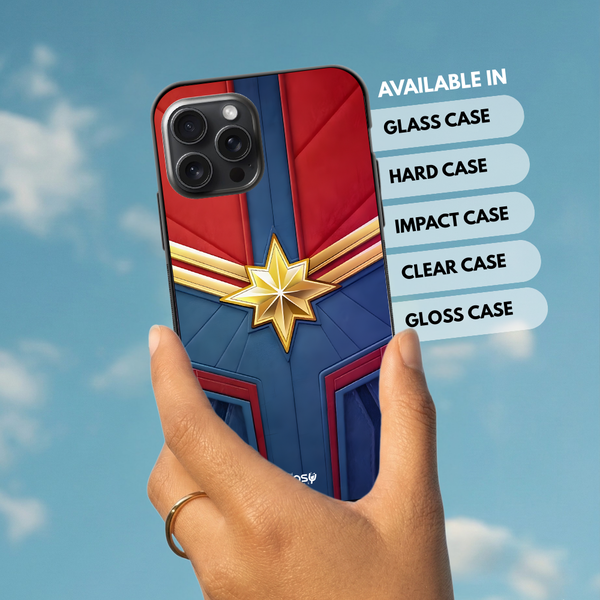 "Captain marvel" -Mobile Covers Shock Resistant, Slim & Stylish Cases