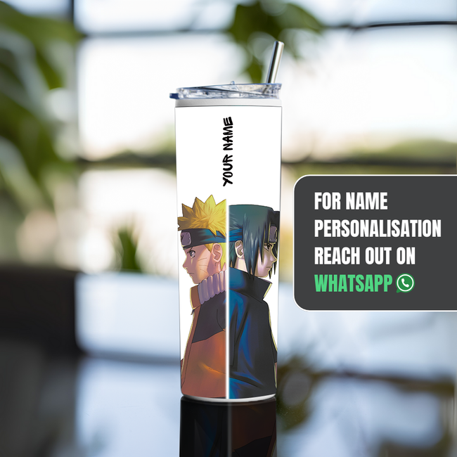 "NARUTO ULTIMATE COMBO" Tumbler with Metal Straw