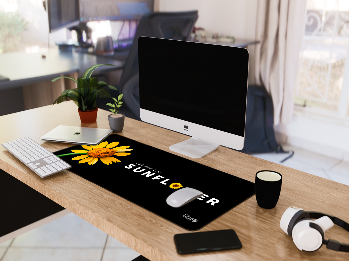 "You are the Sunflower" Gaming Mousepad Elevate Your Gaming Experience