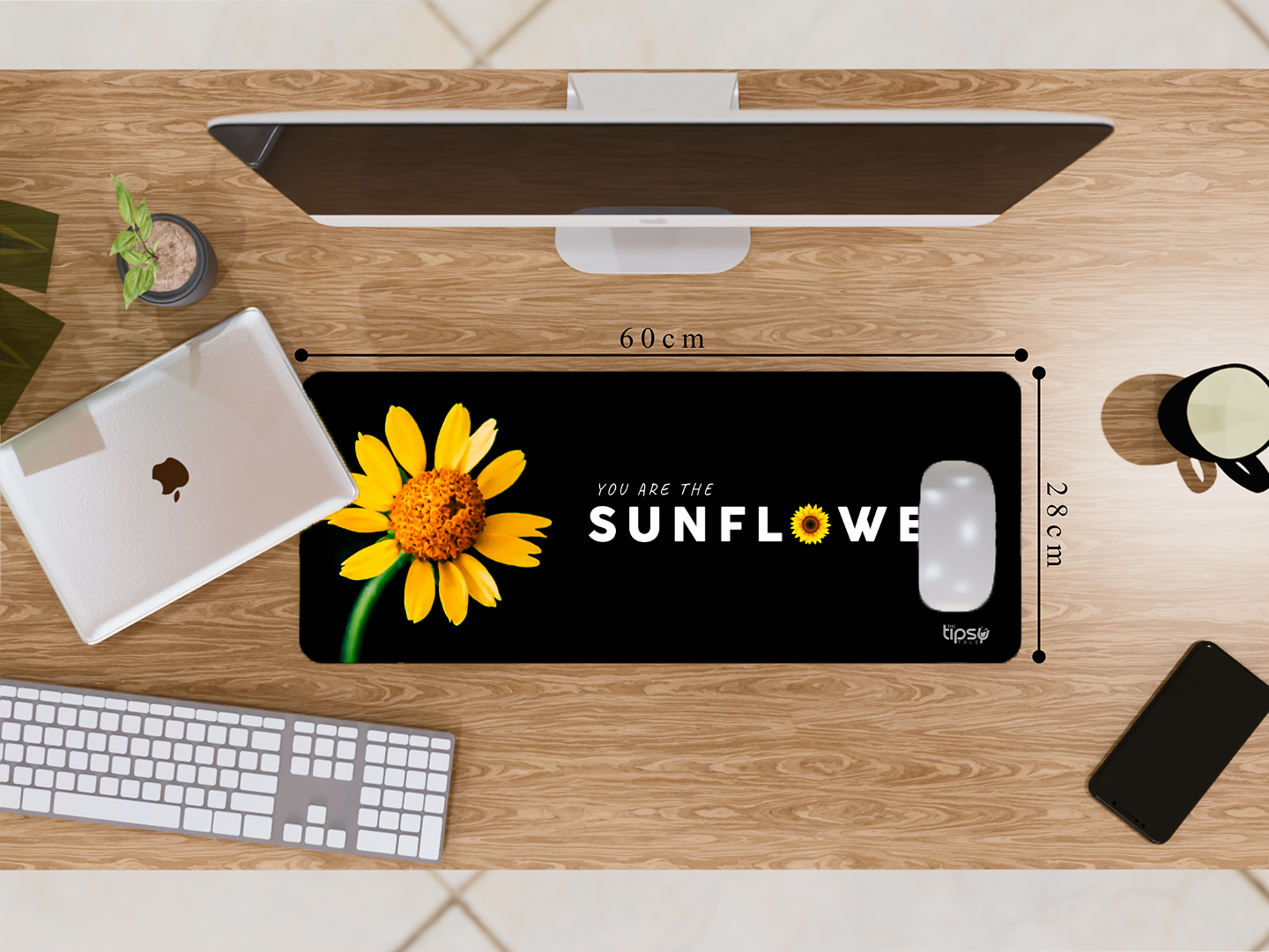 "You are the Sunflower" Gaming Mousepad Elevate Your Gaming Experience
