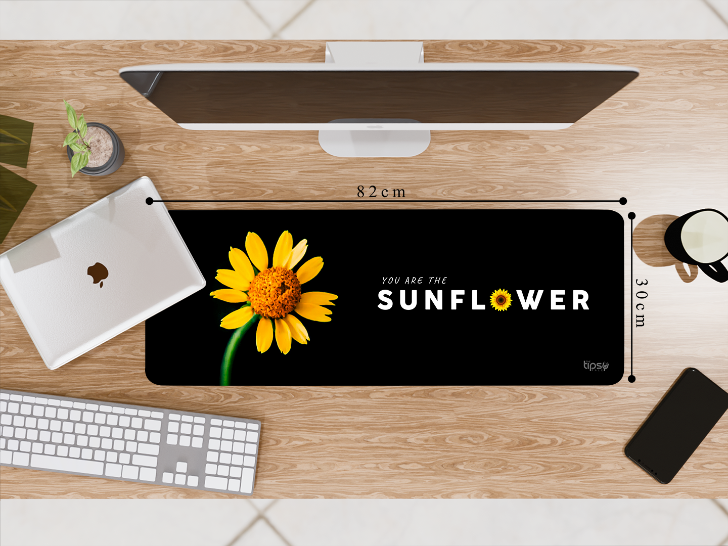 "You are the Sunflower" Gaming Mousepad Elevate Your Gaming Experience