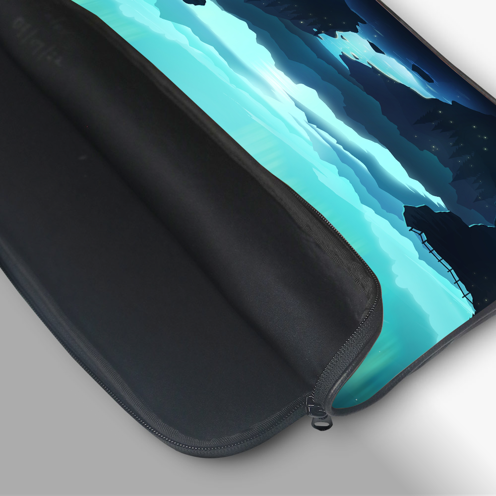 "AURORA BOREALIS" -Laptop Sleeves:Bold Modern Design for Every Size