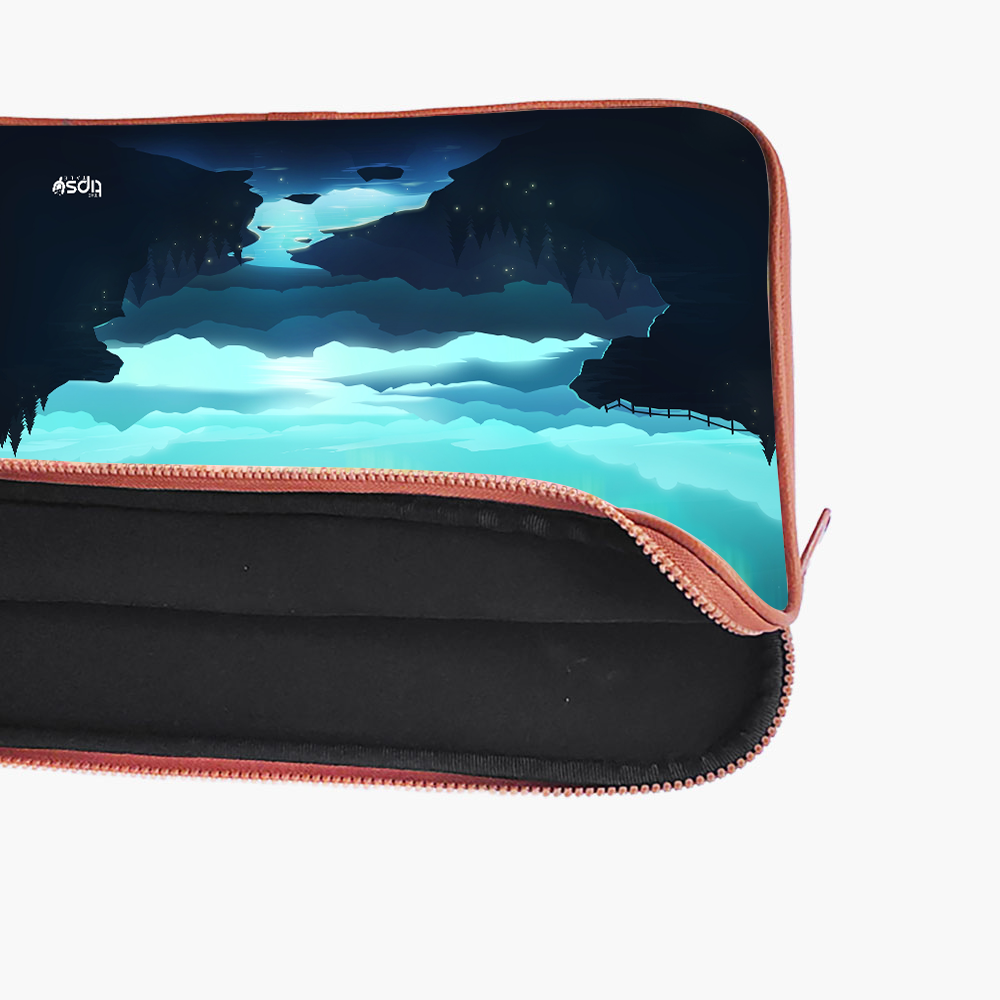 "AURORA BOREALIS" -Laptop Sleeves:Bold Modern Design for Every Size