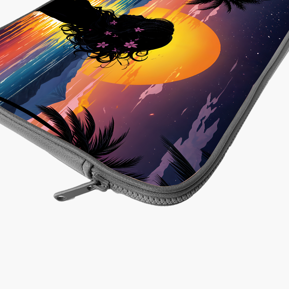 "WOMAN SHILHOUETTE " -Laptop Sleeves:Bold Modern Design for Every Size