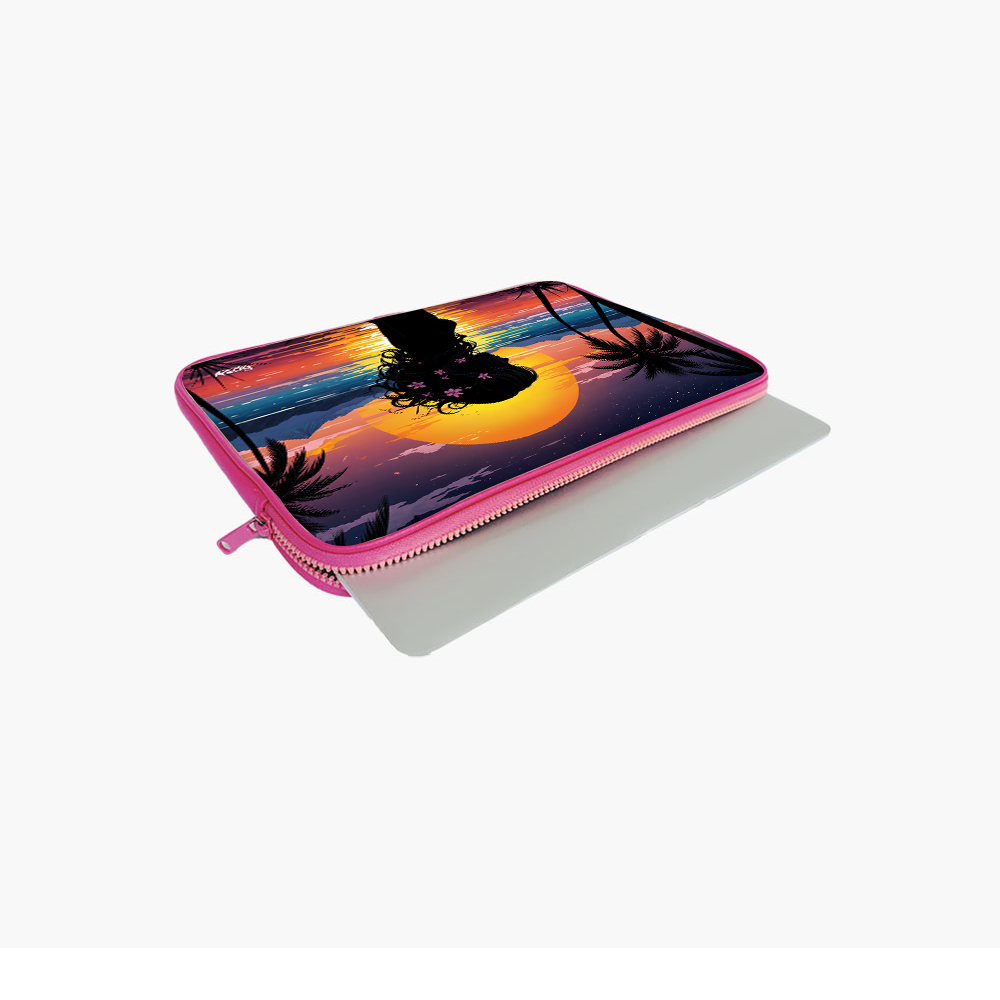 "WOMAN SHILHOUETTE " -Laptop Sleeves:Bold Modern Design for Every Size