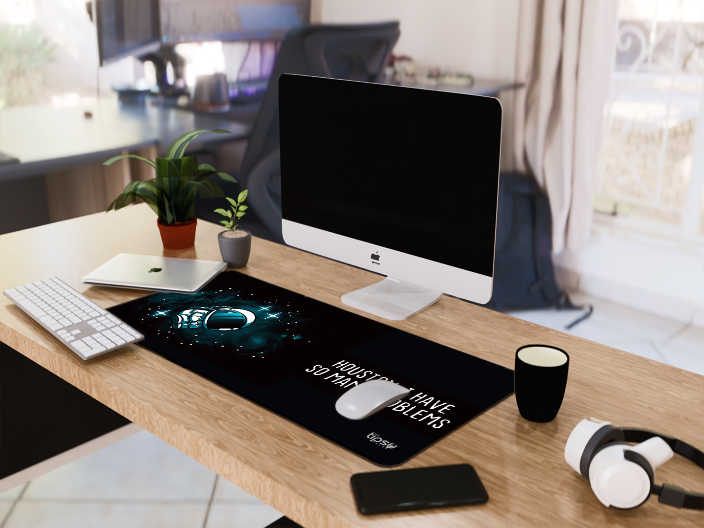 "Baby Astronaut" Gaming Mousepad Elevate Your Gaming Experience