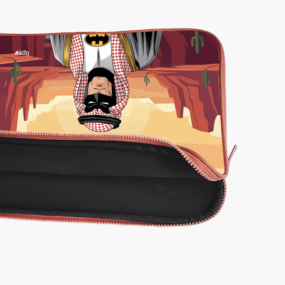 "BATMAN - RAMADAN EDITION" -Laptop Sleeves:Bold Modern Design for Every Size