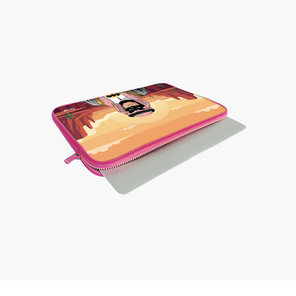 "BATMAN - RAMADAN EDITION" -Laptop Sleeves:Bold Modern Design for Every Size