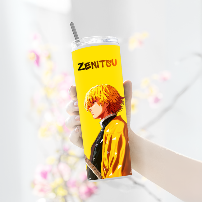 "ZENITSU THE OG" Tumbler with Metal Straw