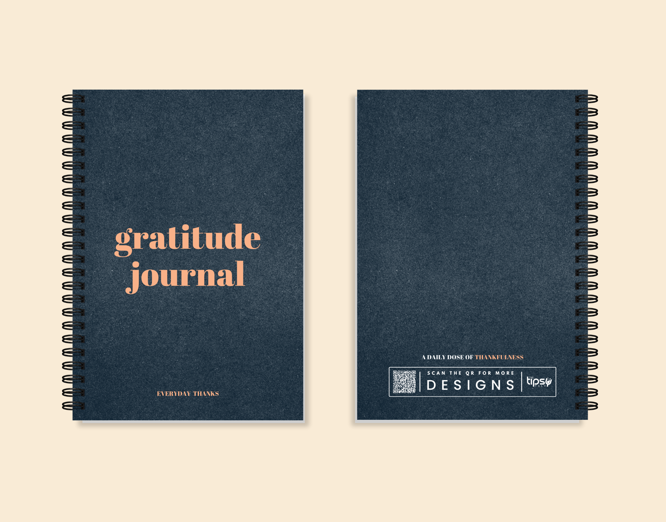 "GRATITUDE JOURNAL" – Elegant & Inspiring Diary for Daily Reflection