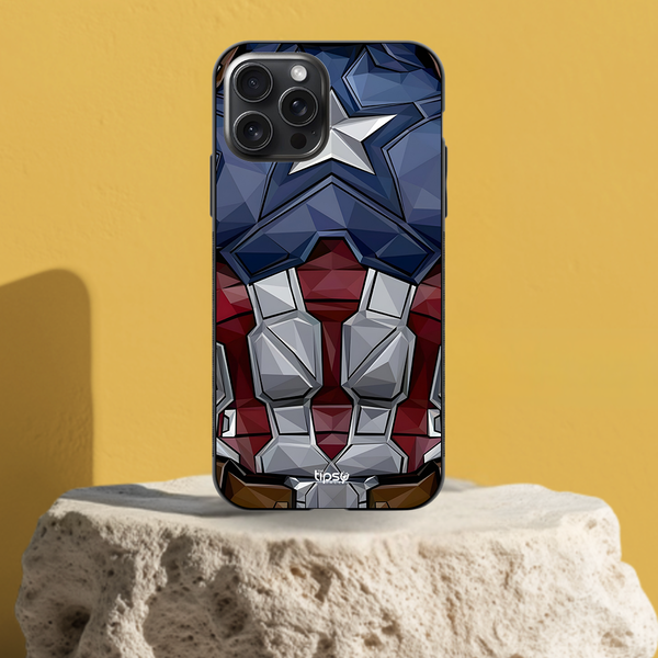 "Captain America" -Mobile Covers Shock Resistant, Slim & Stylish Cases