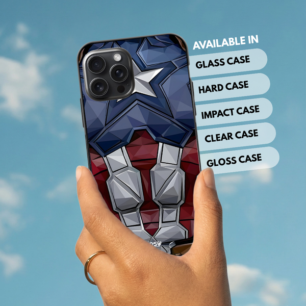 "Captain America" -Mobile Covers Shock Resistant, Slim & Stylish Cases