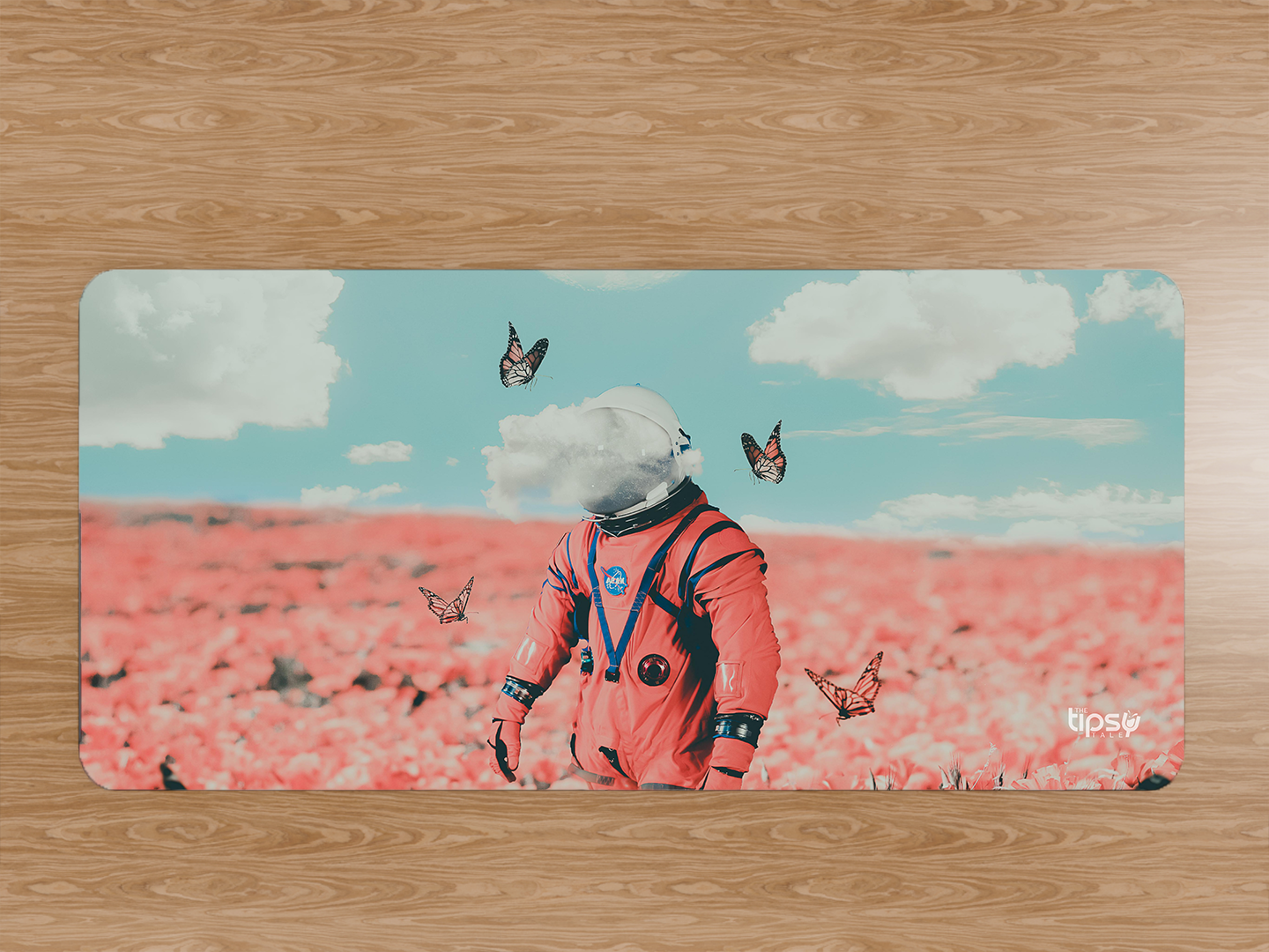 "Fictional Astronaut" Gaming Mousepad Elevate Your Gaming Experience