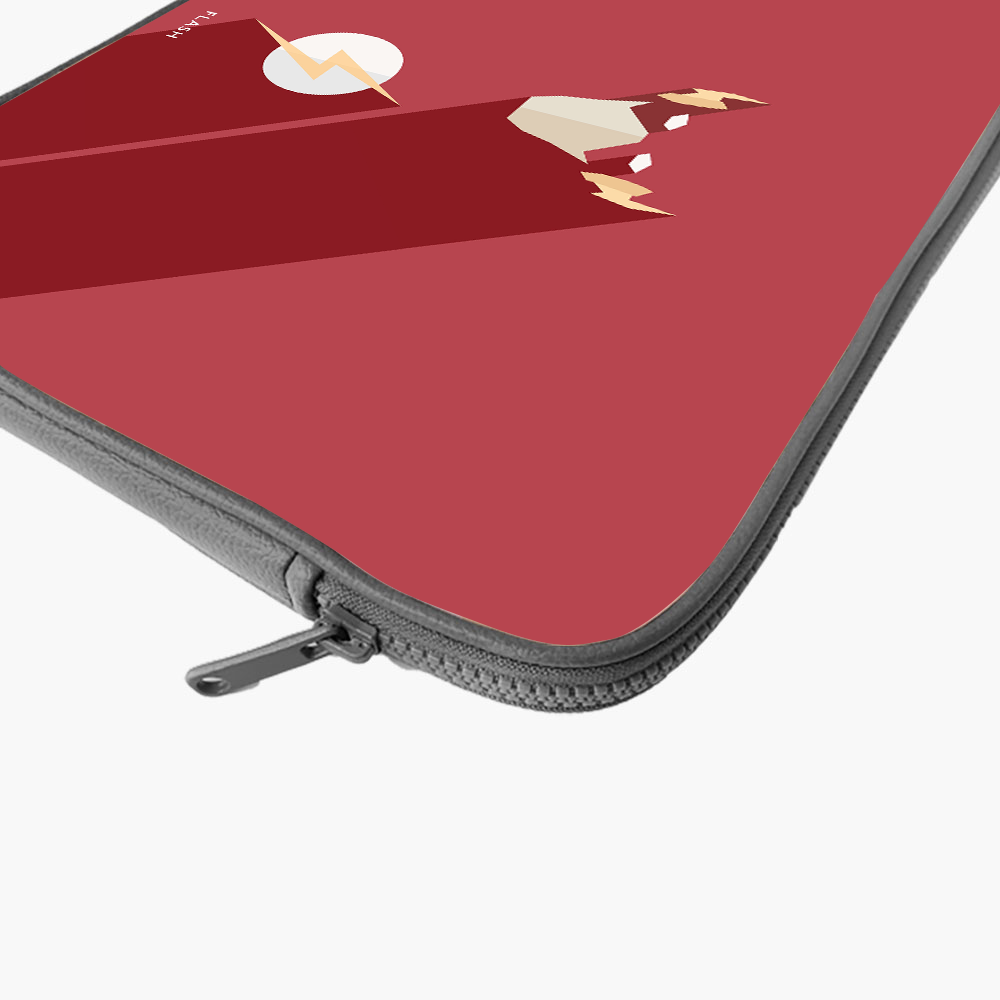 "FLASH - DC JL" -Laptop Sleeves:Bold Modern Design for Every Size