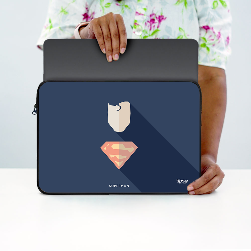 "SUPERMAN - DC WB" -Laptop Sleeves:Bold Modern Design for Every Size