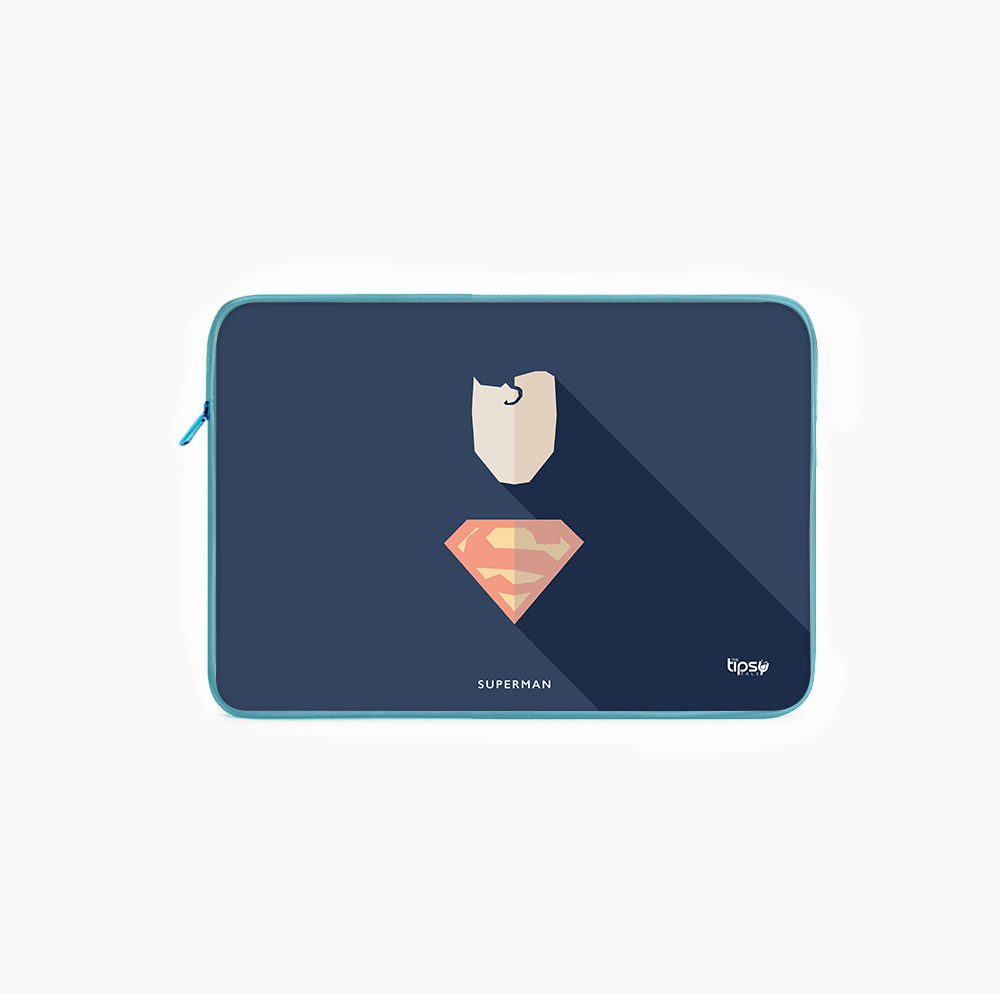 "SUPERMAN - DC WB" -Laptop Sleeves:Bold Modern Design for Every Size