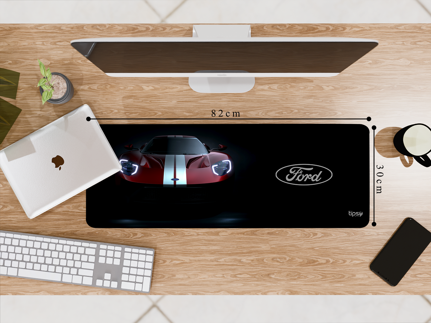 "Ford GT" Gaming Mousepad Elevate Your Gaming Experience