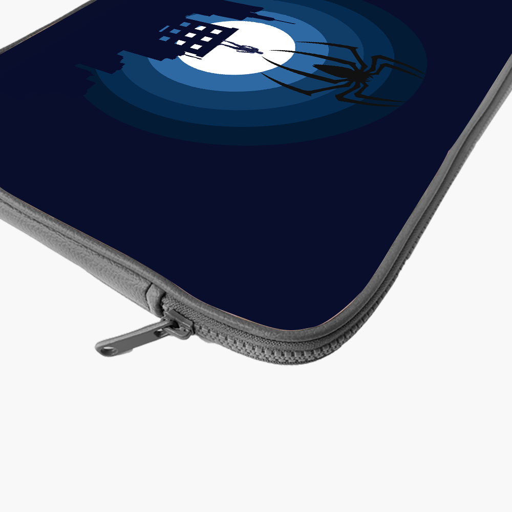"SPIDERMAN TOP OF THE BUILDING" -Laptop Sleeves:Bold Modern Design for Every Size