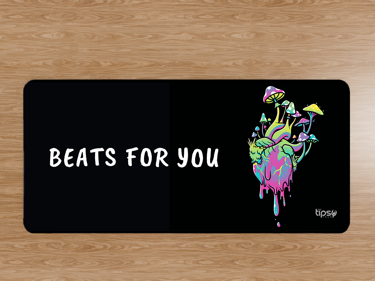 "Nature Heart Beats for you" Gaming Mousepad Elevate Your Gaming Experience