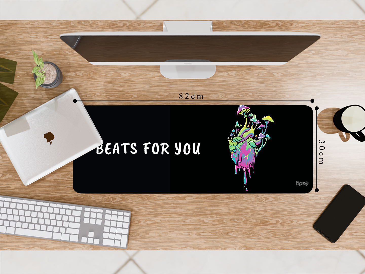 "Nature Heart Beats for you" Gaming Mousepad Elevate Your Gaming Experience
