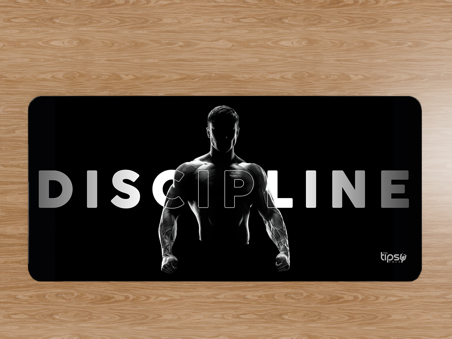 "Discipline" Gaming Mousepad Elevate Your Gaming Experience