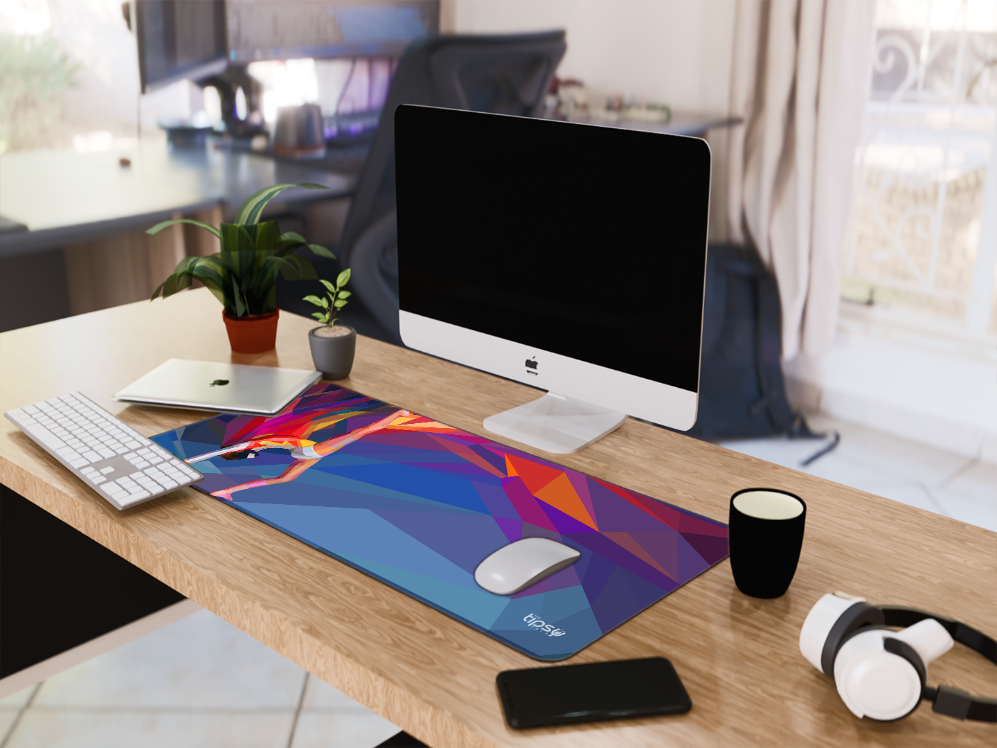 "Dancer Abstract" Gaming Mousepad Elevate Your Gaming Experience