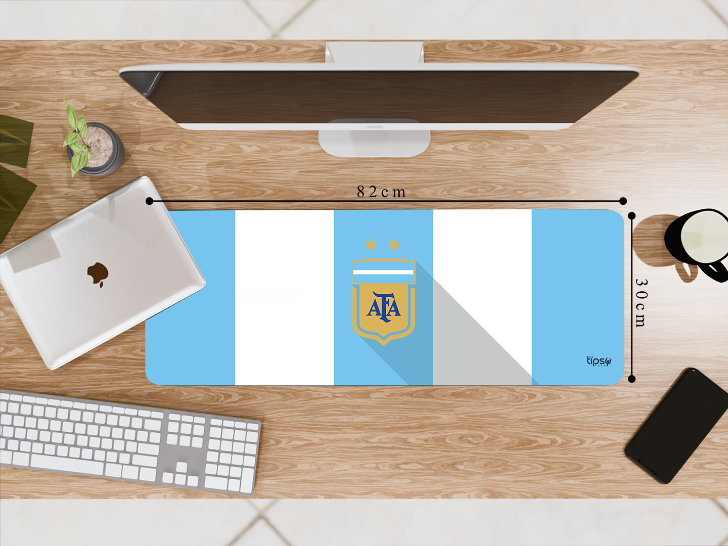 "Argentina Football Association" Gaming Mousepad Elevate Your Gaming Experience